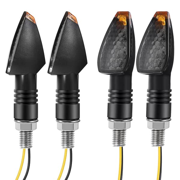 4 stk. motorcykelblinklys 14 LED 12V Motorcykel LED Blinklys