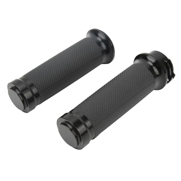 1 Pair 25mm Motorcycle Handlebars Black Comfortable Grips Anodized Universal Stainless for Motorcycles Bikes