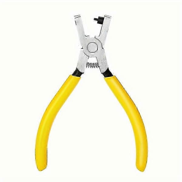 2 mm rundhulstang til metalplade gul P20211224494