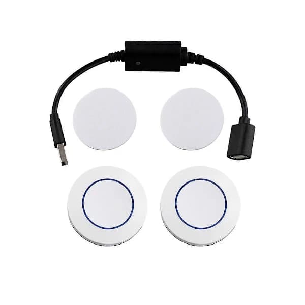 DC 5V Trådløs RF Fjernkontrollbryter Driver PÅ AV for USB LED-lysstripe Leselampe Li