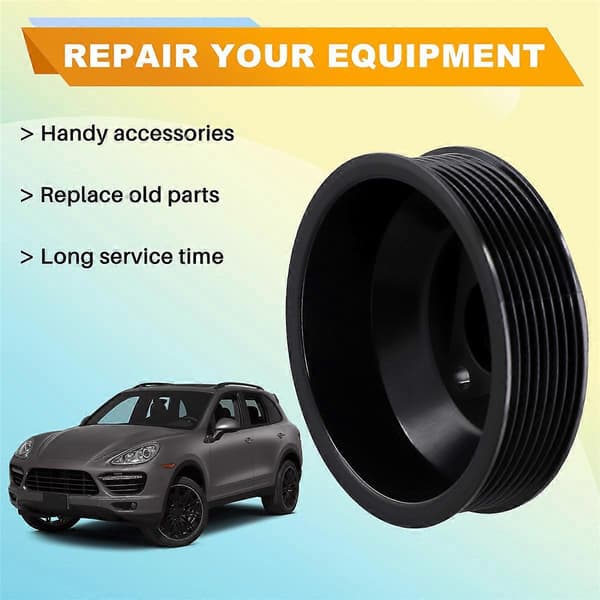 94810609101 Vandpumpeskyde til Porsche Cayenne S 4.8L Sort