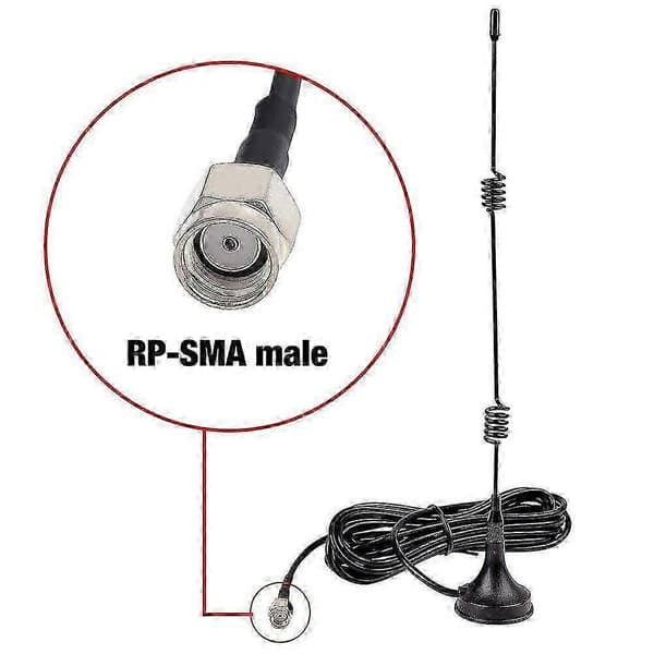 7DBi 2.4G/5G/5.8G Wifi Antenna Amplifier Antenna Extension Cable Wireless For IP Cam JN