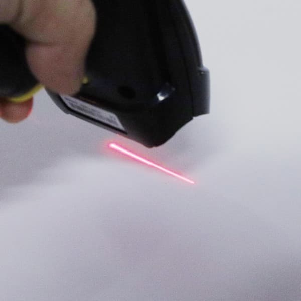 Wired Laser Barcode Scanner Fast Stable Sensitive Accurate Ergonomic Handheld Barcode Reader for Store Library