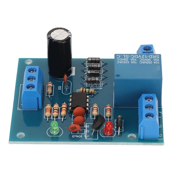 Water Level Regulator Module 12V Automatic Level Relay Circuit Board Water Level Switch Sensing Controller