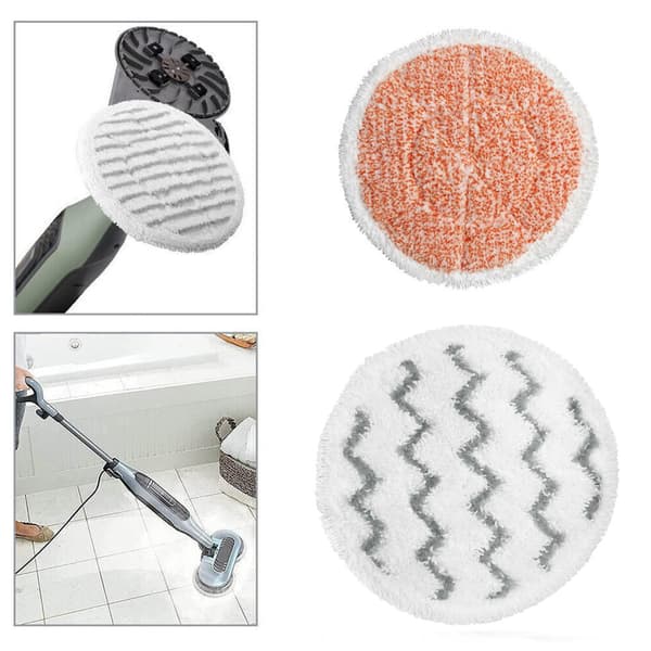 1 stk Elektrisk dampmoppduk Enkelt utskiftbart moppetilbehør for moppens tilbehør Grå 1 stk Grey 1pcs
