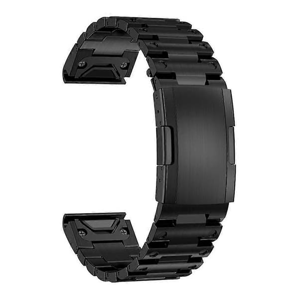26 mm Quick Release-rem med foldespænde til Garmin Fenix 7X/7X Solar/Enduro/Coros Vertix 2