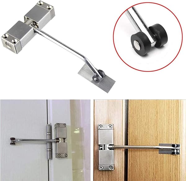 Door Closer, Automatic Spring Closer, Adjustable Steel Door Closer