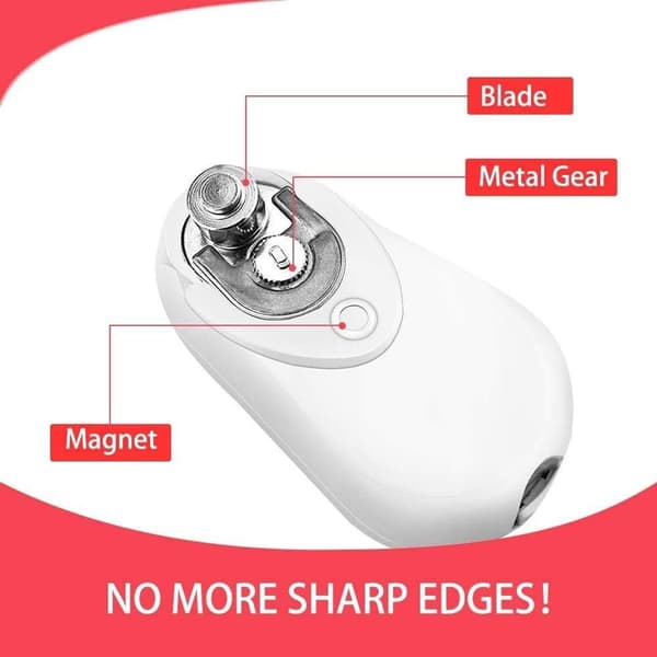 Electric Can Opener - Open Cans with One Touch KLB