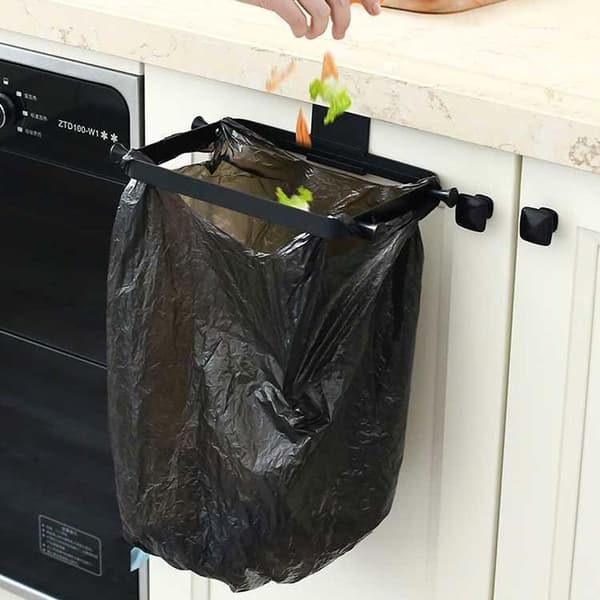 Kitchen Hanging Door Back Trash Can Holder Garbage KLB
