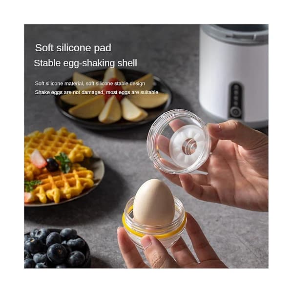 Electric Egg Beater Egg Shaker Golden Egg Machine Automatic Mixing of Egg White and Yolk Kitchen Accessories Green