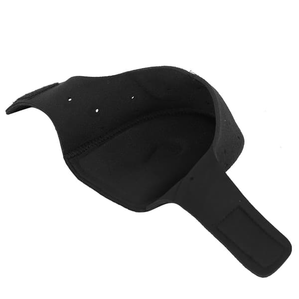 Blød silikone hælpude stødabsorberende unisex lindrer smerter hælstøtte sort (35-40 #2)