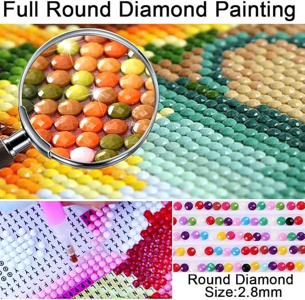 Diamantmaleri sæt til voksne, 5D Diamantmaleri Sommerfugl T