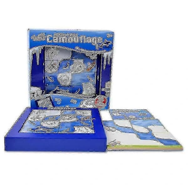 2024 Challenges IQ Training Smart Game North Pole Bear Camouflage Thinking Kids Puzzle Toy