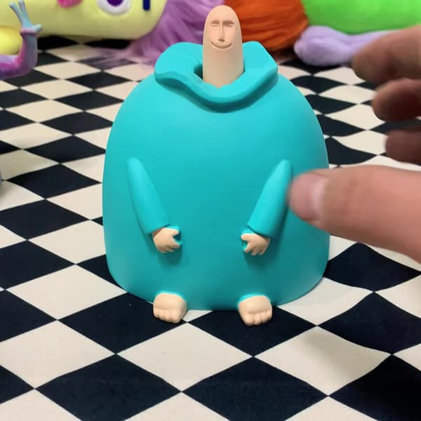 Funny Middle Finger Resin Decoration Middle Finger