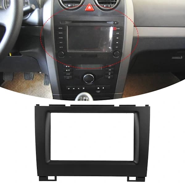 Bilradio Stereo DVD Navigationsmodificeret Frontmonteringsramme til Great Wall Hover Haval H3 H5 Ramme