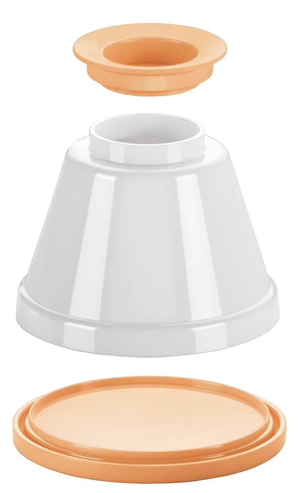Panna cotta forme med låg, sæt med 4