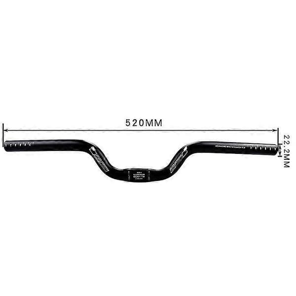Cykelstyr i aluminiumlegering 25,4 mm foldbart cykelstyr styrforhøjer til