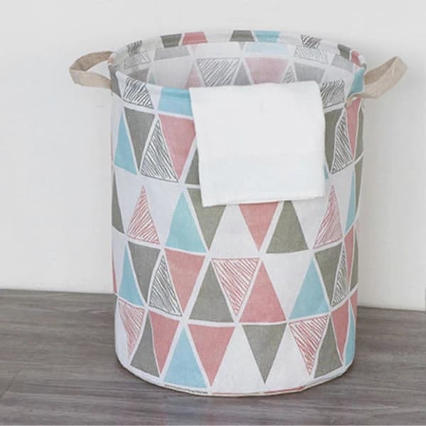 Nordic Style Foldable Laundry Basket 60L Waterproof Laundry Storage