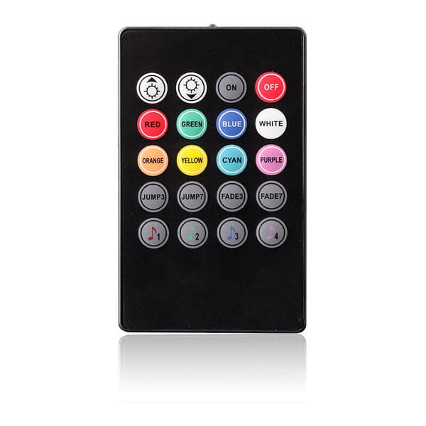 20 Keys Strip IR LED RGB Music Controller Control for 5M SMD 3528/5050 LED Strips DC 12V LED Light Bar