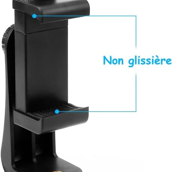 Universal mobiltelefonstativadapter til smartphone er kompatibel med standard