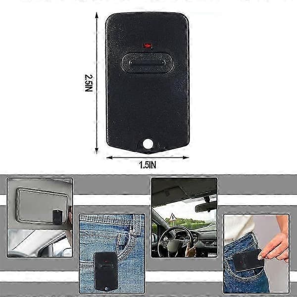 RB741 Gate Opener Remote for GTO Mighty FM135 Transmitter, Single Button Gate Clicker Garage Door Transmitter
