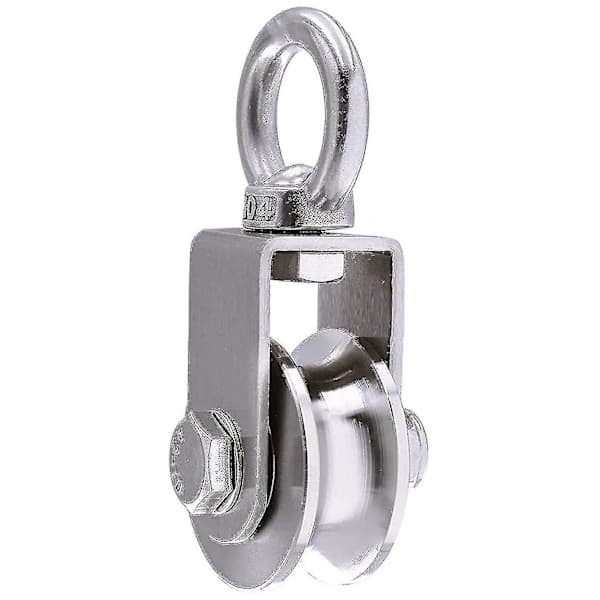 Lyftblock 500kg med 2 kullager, Block för kabel, 48mm Block