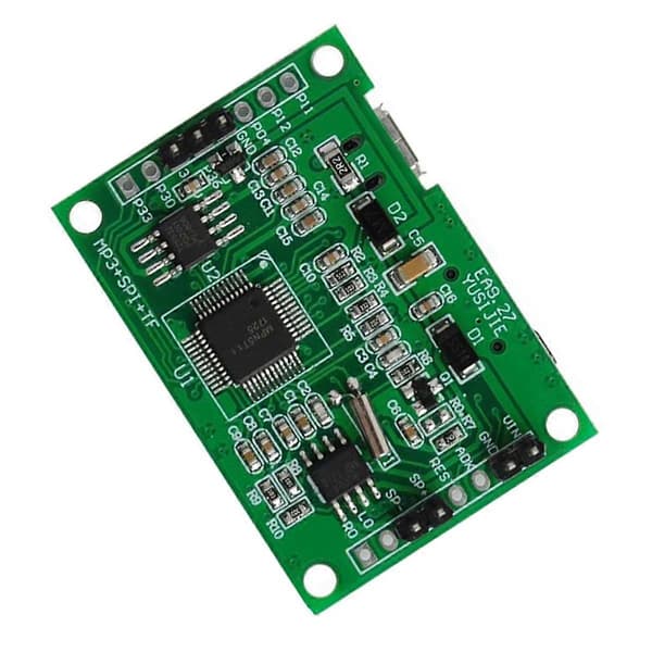 DIY MP3 Music Voice Playback Kit with PIR Sensor Audio Recording Module USB Download Support TF Card