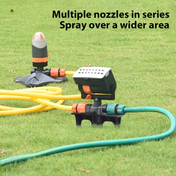 Oscillerande Sprinkler Grässpridare för Jämn Vattning, Oscillerande Spridare