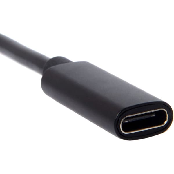 Type-C USB-C DC 15V hunn til Surface Pro3 Pro4 Pro5 Pro6 Book Pro ladekabel svart