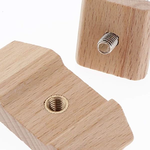 Generic Wood Sanding Block, Handmade Leather Craft Abrasive - Leather Polishing Tool - DIY Edge Grinding Tool
