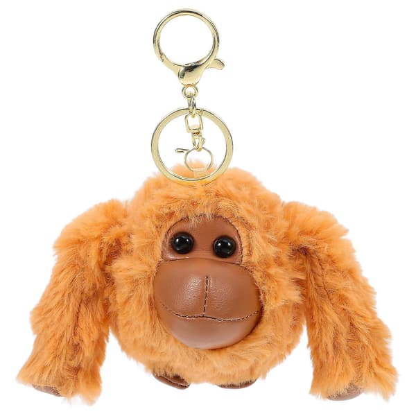 Small Gorilla Doll Pendant Keychain Gorilla Doll Handbag Backpack Plush Pendant