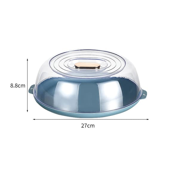 Household Insulated Cover with Transparent Lid Dustproof Cover Practical Table Accessory B B