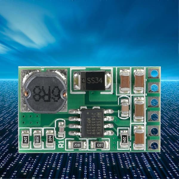 DC-DC Buck Converter Modul 4.5-27V till 3.3V 3.5A Nedtrappningsregulator