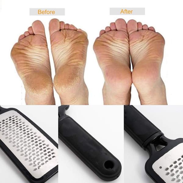 Fodfil Callusfjerner Professionel Pedicure Fodvask Sort