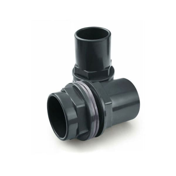 1 st Vattenbehållarens överflöde 1000L - PVC-utlopp 40/50 mm,