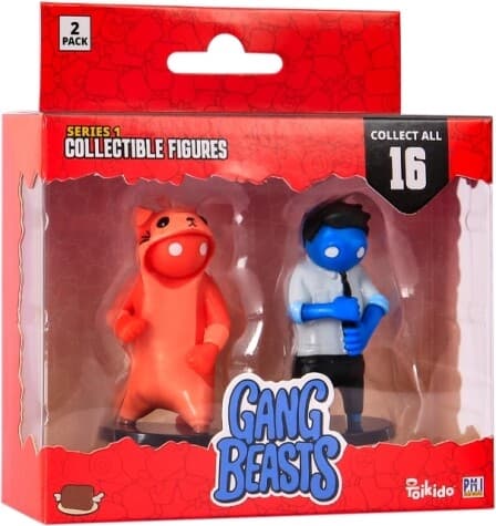 Gang Beasts Actionfigur 2-pak