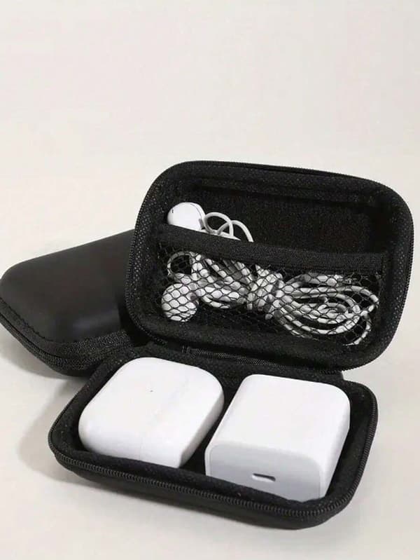 Portable Coin Purse, Headphone Case, Earphone Case, USB Data Cable Storage Box, Storage Bag, Key Bag, Data Cable Charger, Storage Bag