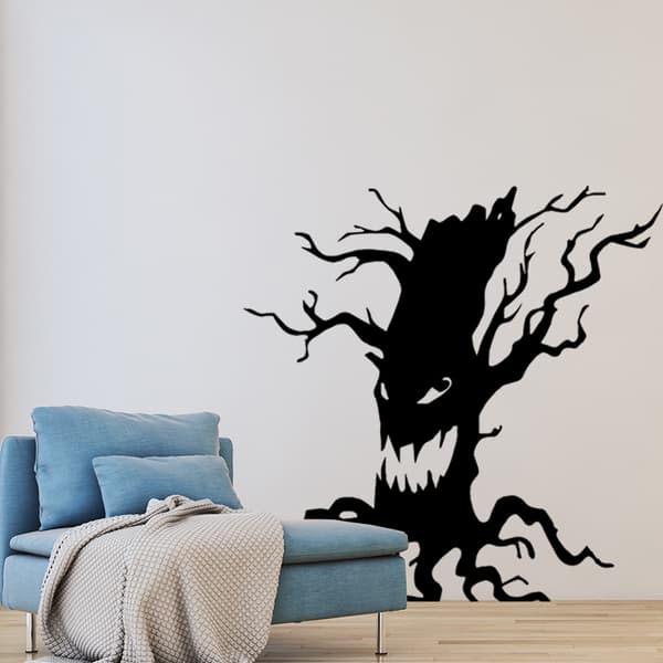 3D Halloween Väggdekaler, Halloween Dryad Väggdekaler