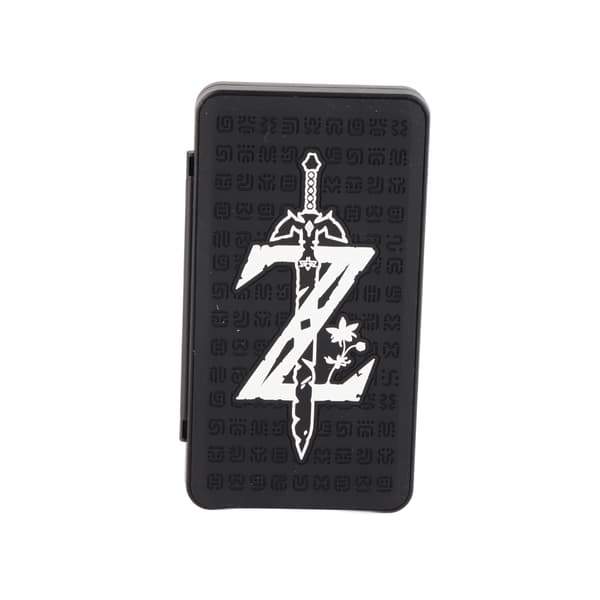 Game Card Case 24 Slots 3D Embossing Magnetic Portable Extra Large Game Card Case Holder Organizer for Switch Zelda Z