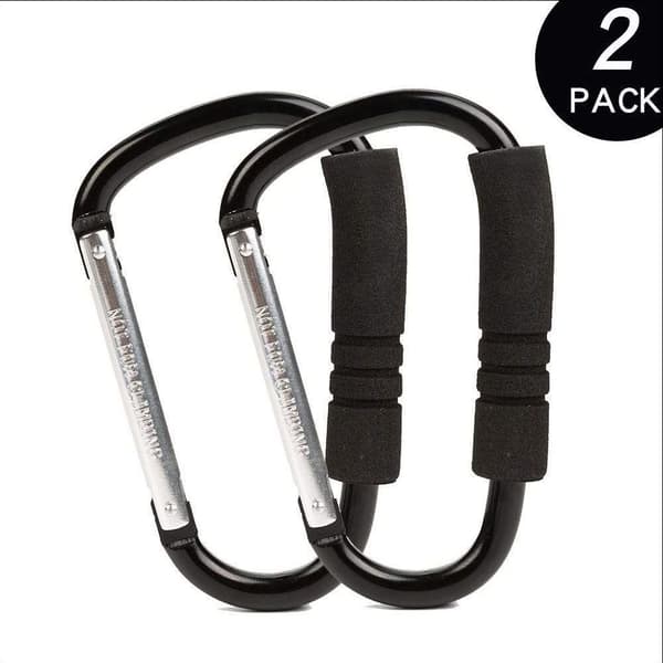 Stroller Hooks by Baby, 2-pack Convenient Organizing Hook Holder