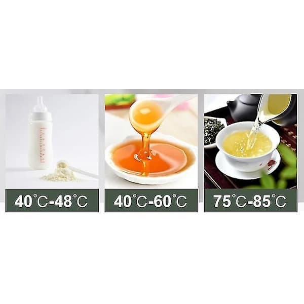 Isolerad vattenkokare med glasfoder, extra lång isolering, termos, hemkaffe gul 1900ml