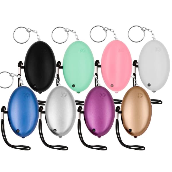 Personal Safety Alarm 8-pack 140dB
