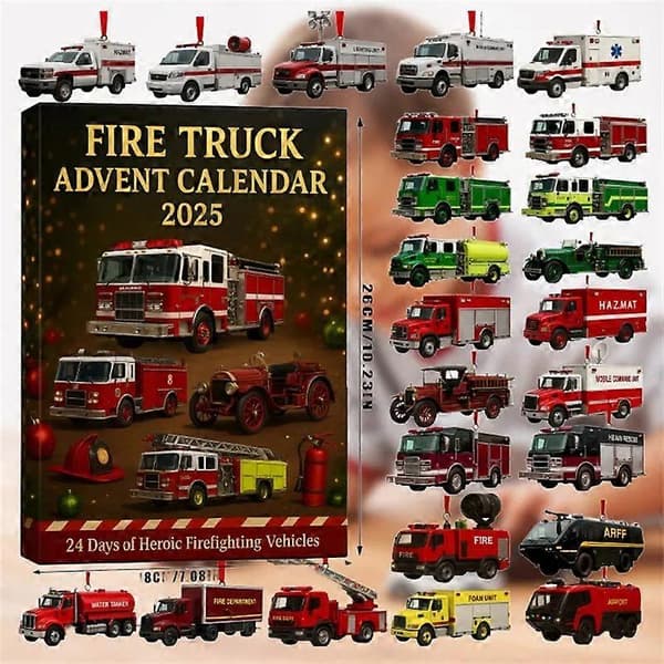 BRANNBIL JULEKALENDER 2025 Brannbil Julekalender B B