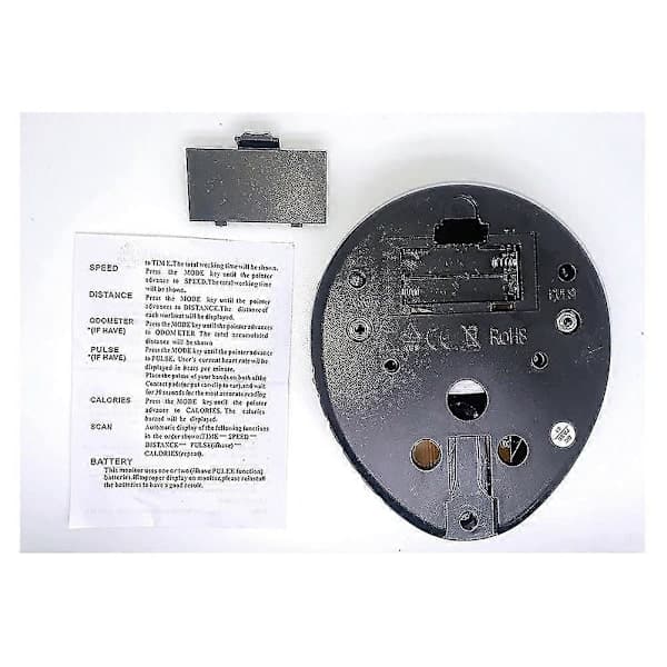Erstatning speedometer for trimsykkel, treningssykkelcomputer, pulsmåler, sykkelskjerm