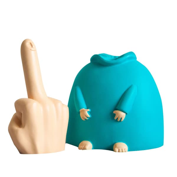 Funny Middle Finger Resin Decoration Middle Finger