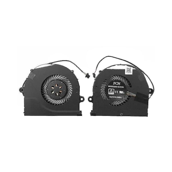 2 stk CPU + GPU køleblæser til Strix Gl503 Gl503v Gl503vd Fx503vd Fx503 12v