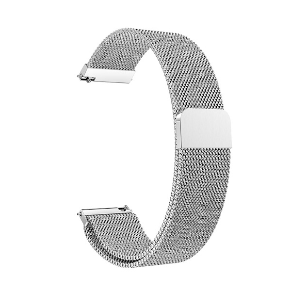 Milanese Loop Armbånd Garmin Vivoactive 6 Sølv_TF