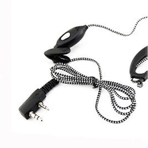 Practical and beautiful 2PIN high-quality earphone headset microphone for radio security walkie talkie function