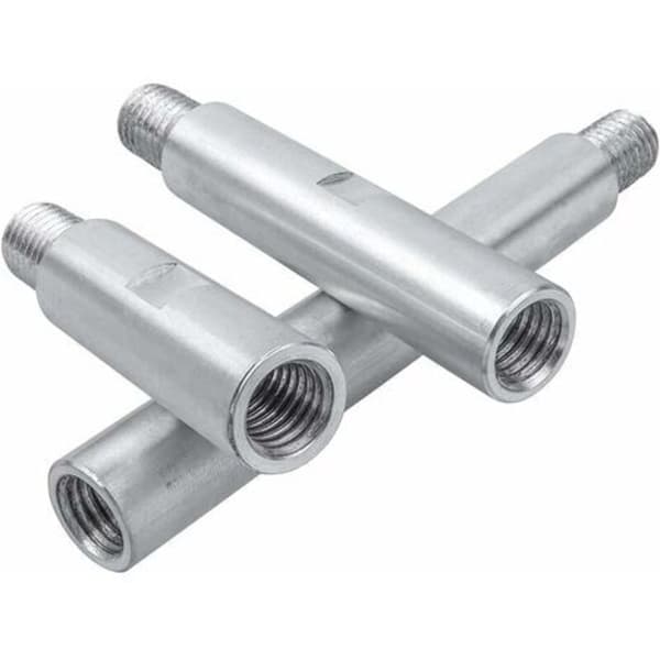 3-pack Aluminum Alloy Angle Grinder Extension Rod M14 Angle Grinder Extension Rod 75mm 100mm 140mm Lever M14 Thread Adapter
