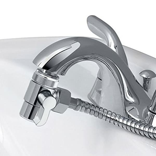 Brusebatteri Diverter, Massiv Messing 3-vejs Brusebatteri, Fleksible Diverterventiler, Tilslutningsventiltilbehør til j